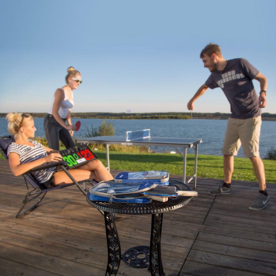 B2X  Ensemble de raquettes de ping-pong avec filet 