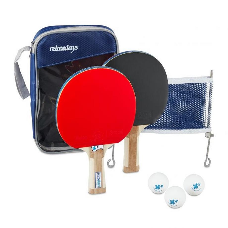 B2X  Ensemble de raquettes de ping-pong avec filet 