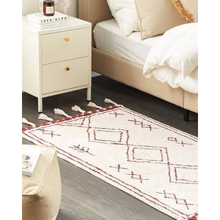 Beliani Tapis en Coton Moderne KENITRA  