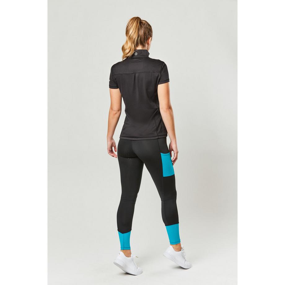 Weatherbeeta Power Performance Leggings da equitazione a vita media  