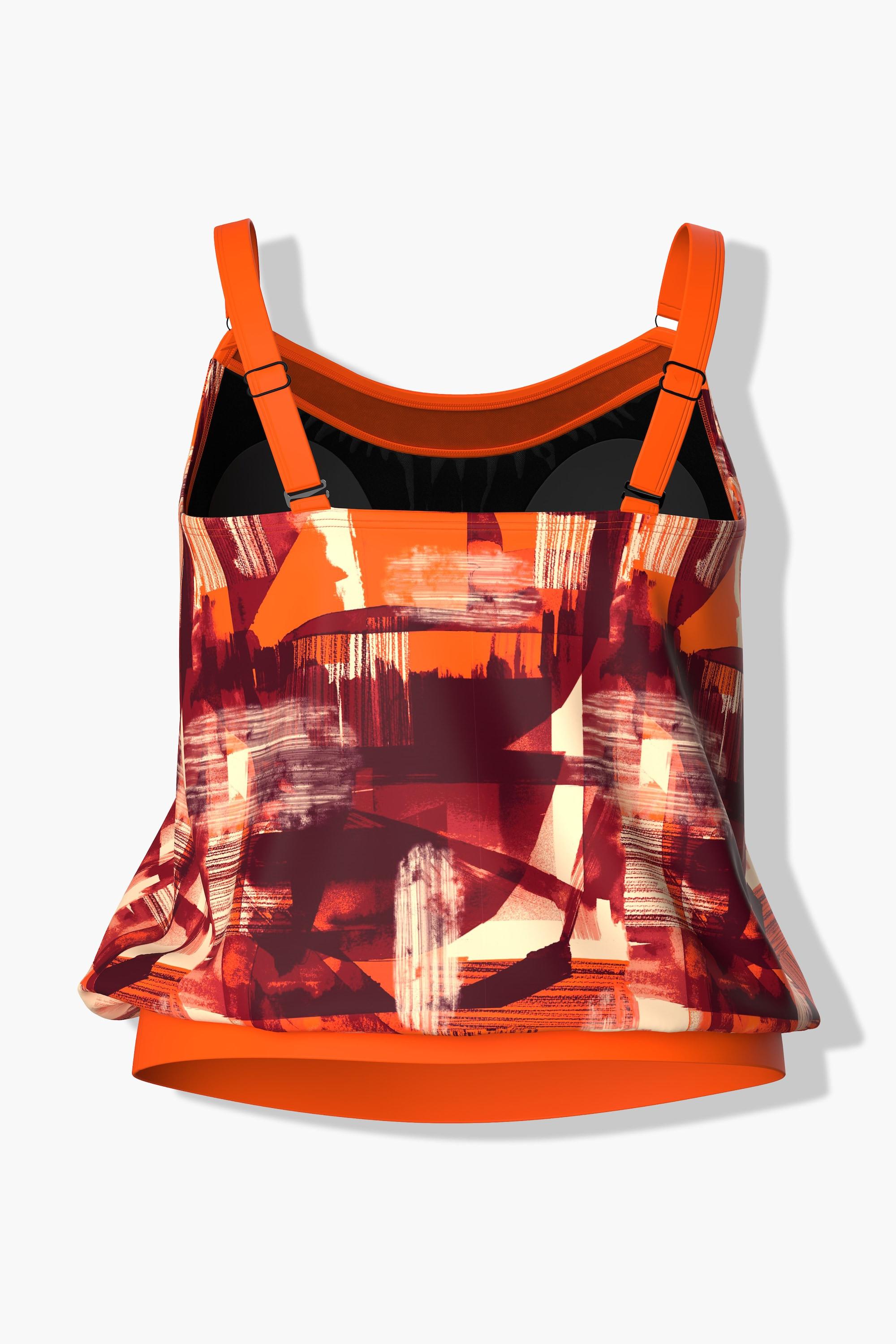 Ulla Popken Tankini längeres Oberteil Softcups verstellbare Träger  