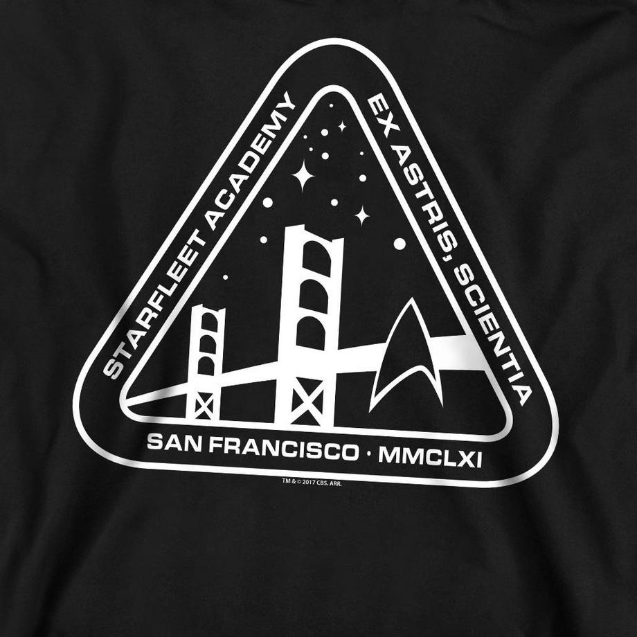 Star Trek Academy Bedrucktes Regular Fit Sweatshirt  