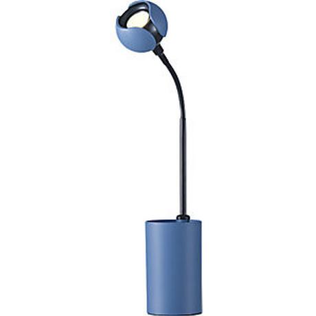 Hansa Lampada a LED da tavolo FLOWER, altezza 475 mm, blu colomba.  