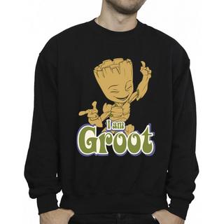 Guardians Of The Galaxy Groot I Am Groot Rundhals-Sweatshirt  