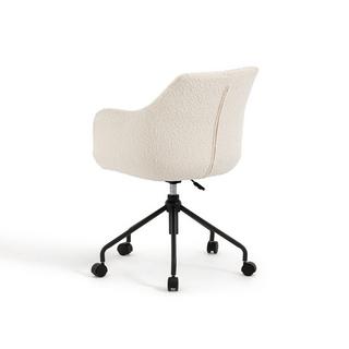 La Redoute Intérieurs Fauteuil de bureau tissu bouclette  