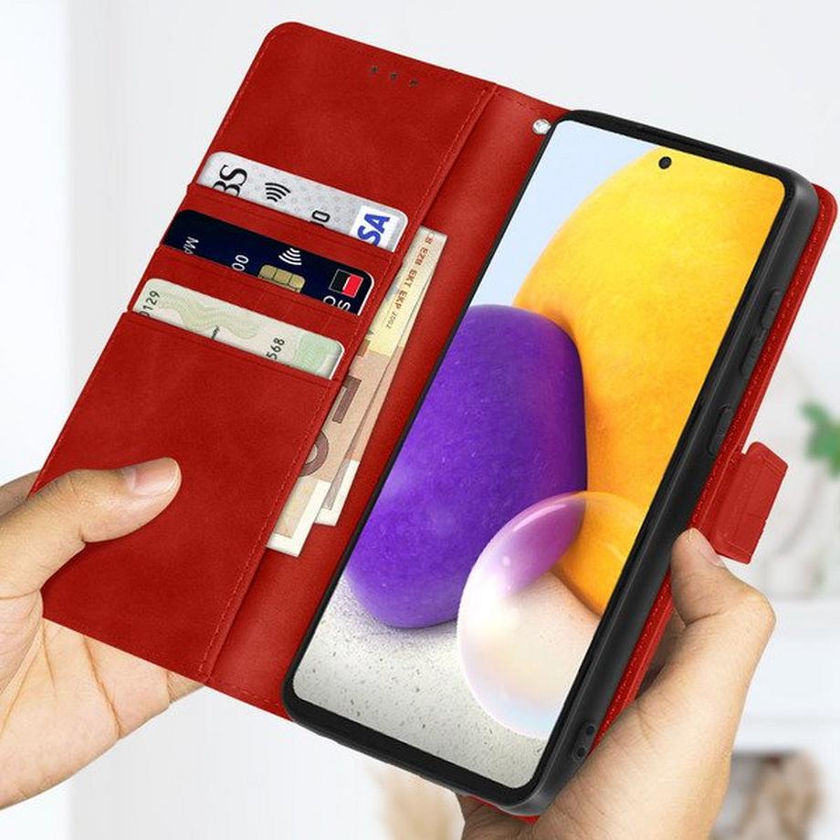 Avizar  Krokodil-Leder Optik Hülle Samsung A72 