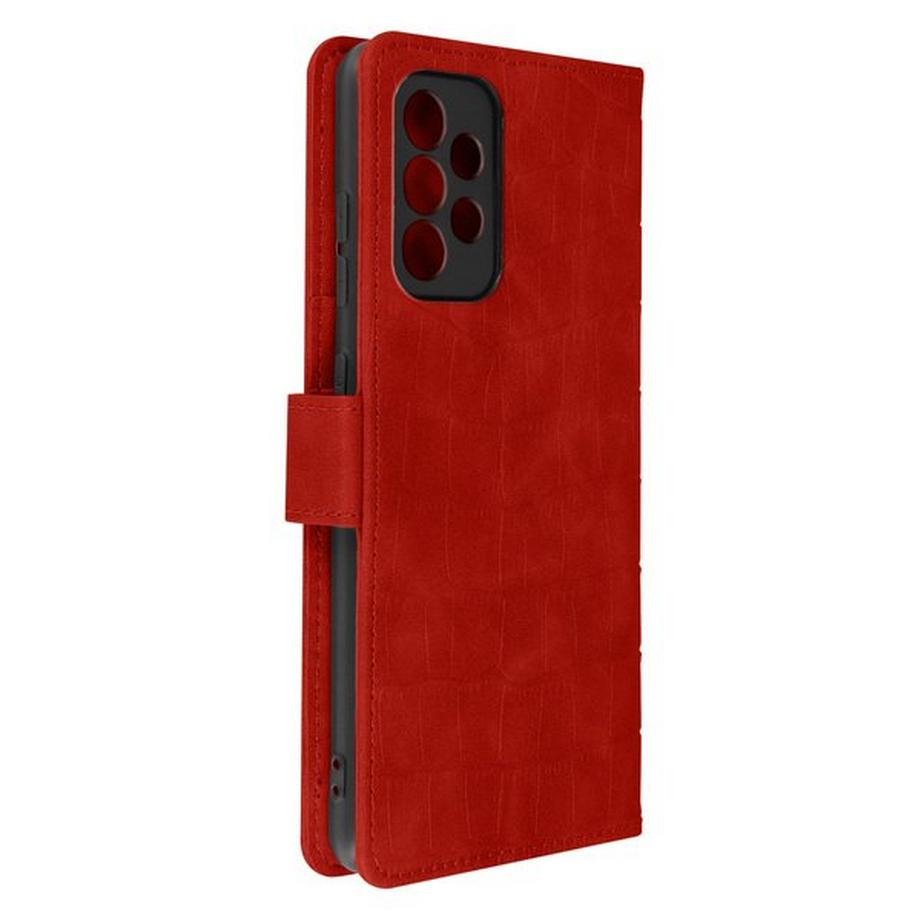 Avizar  Krokodil-Leder Optik Hülle Samsung A72 