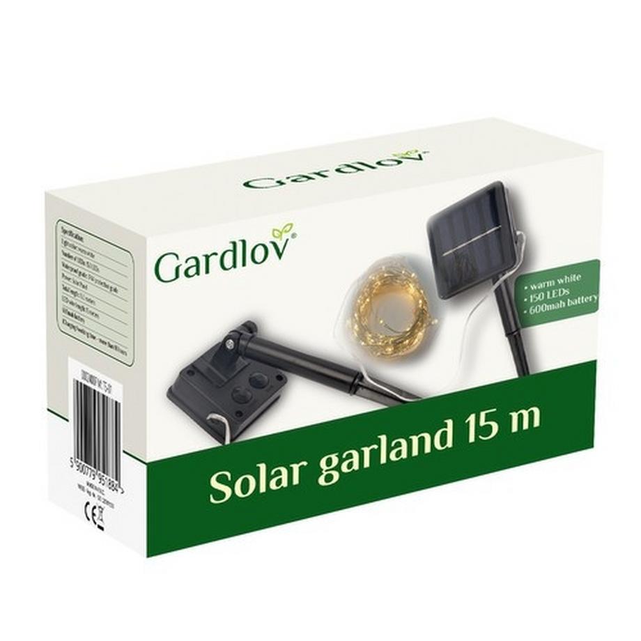 Gardlov Guirlande solaire 15m IP44 Gardlov 24007  