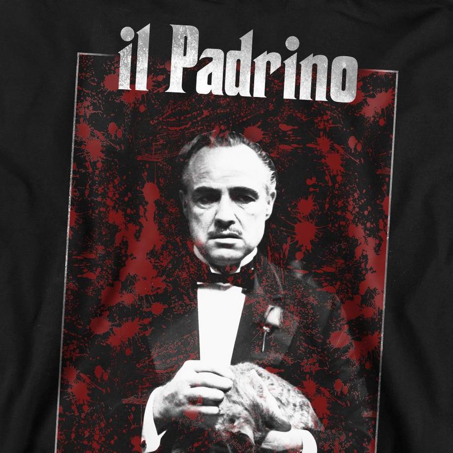 The Godfather Sangue Felpa Stampa Grafica  
