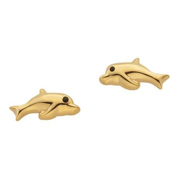 Ohrstecker Gelbgold 750, 5x10mm