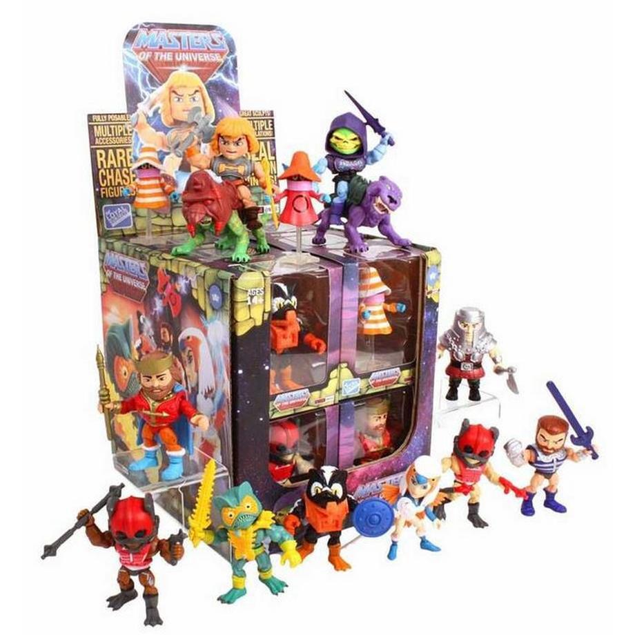 Mattel  Masters of the Universe Mini Figur Action Vinyl   Zufällig 