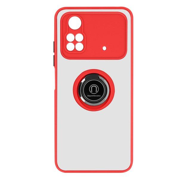 Avizar  Cover Xiaomi Poco X4 Pro 5G Rossa 