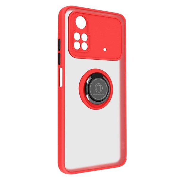 Avizar  Cover Xiaomi Poco X4 Pro 5G Rossa 