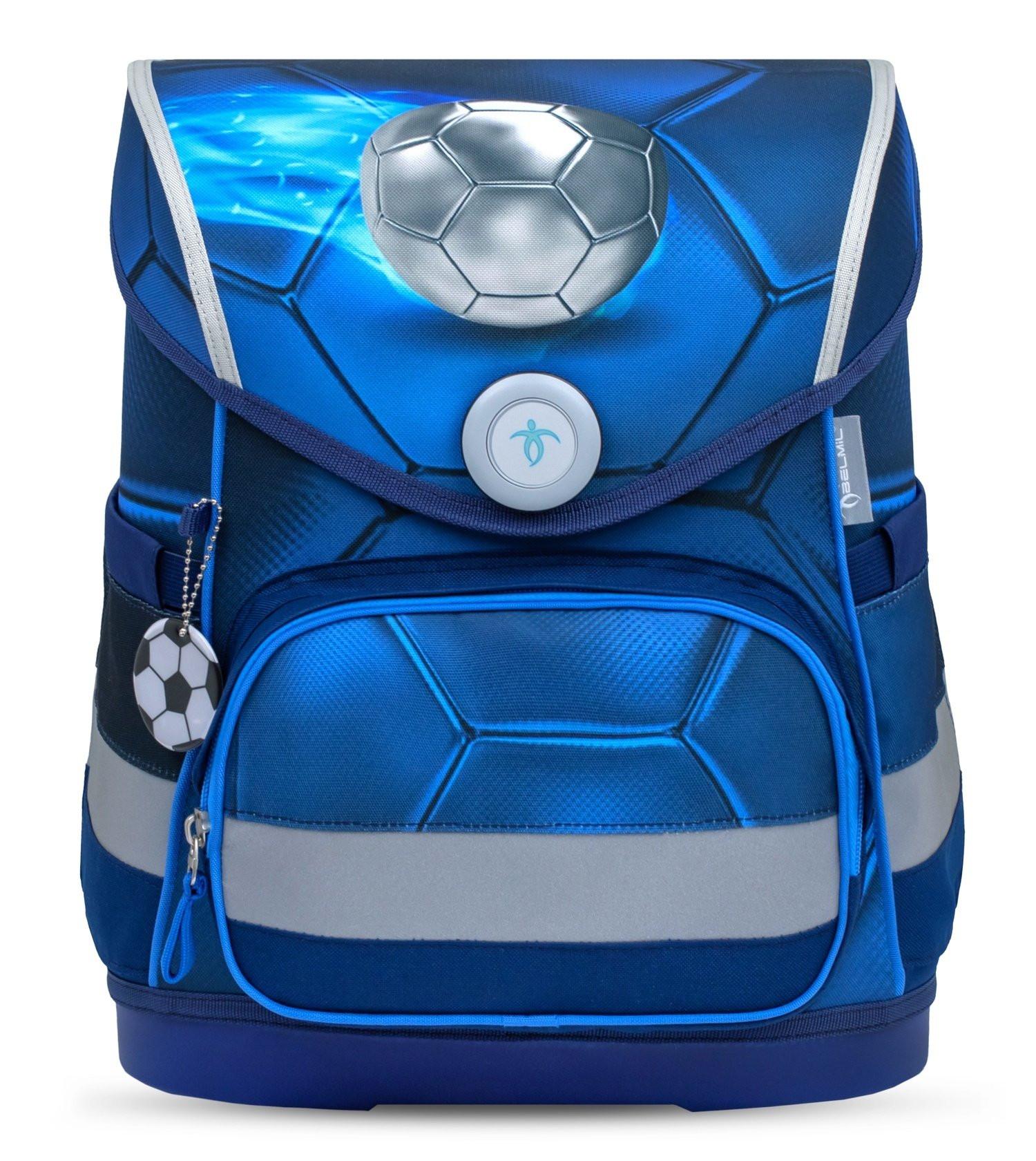 Belmil  COMPACT Schulrucksack-Set Football 4 