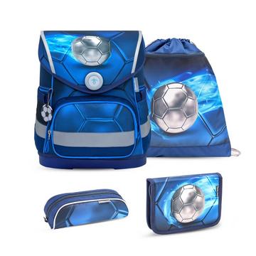 COMPACT Schulrucksack-Set Football 4