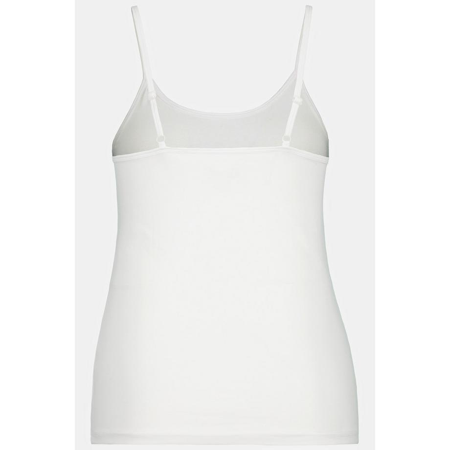 Ulla Popken Canottiera Spalline Sottili Slim Cotone Biologico  