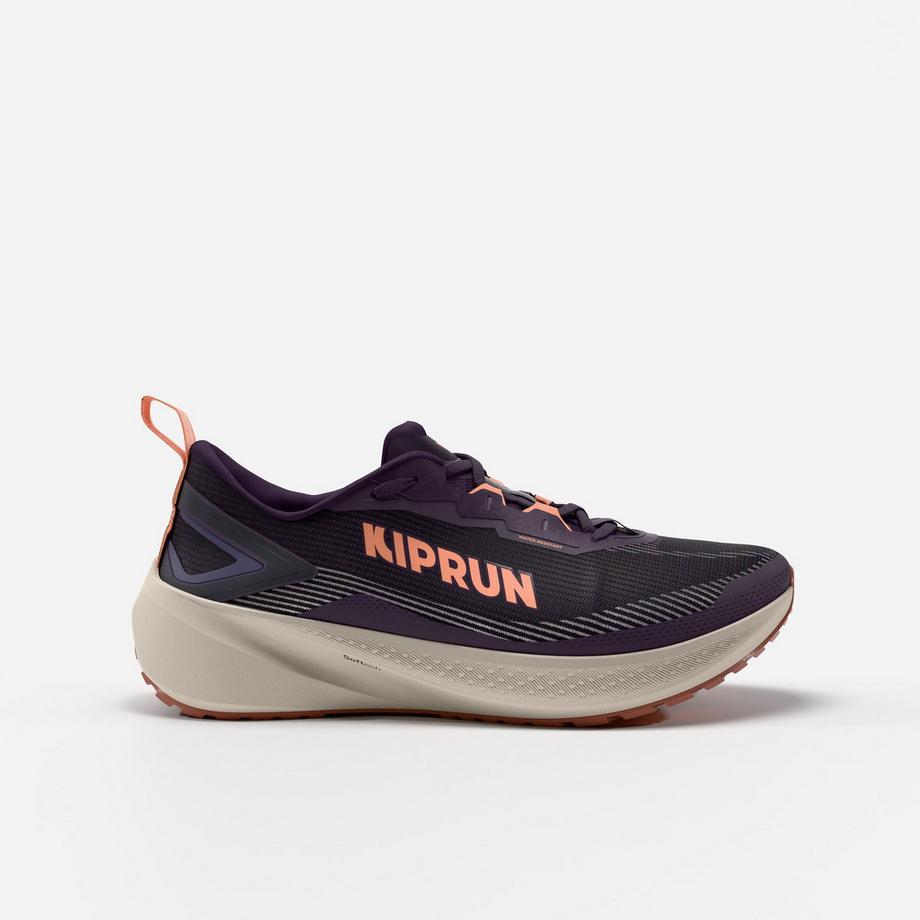 Wasserabweisender Laufschuh , Kiprun Kipcore WR, Lila