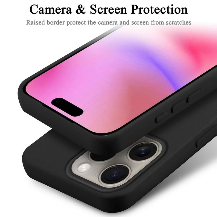 Cadorabo  iPhone 16 PRO Hülle im Liquid Case Design 
