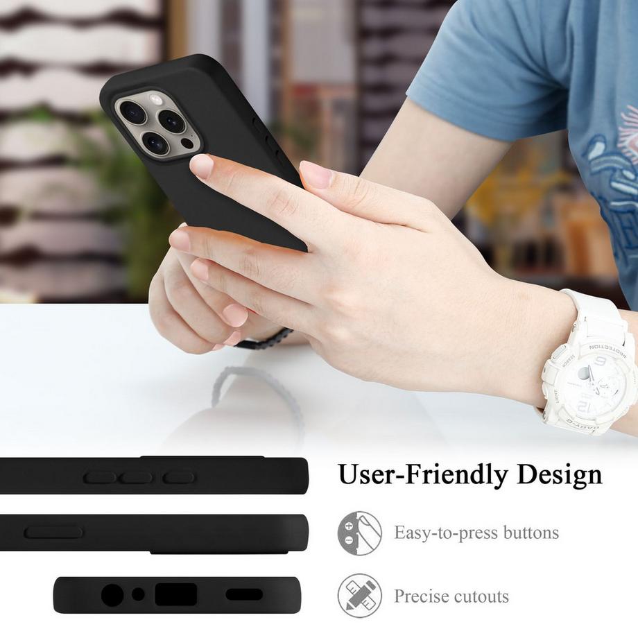 Cadorabo  iPhone 16 PRO Hülle im Liquid Case Design 