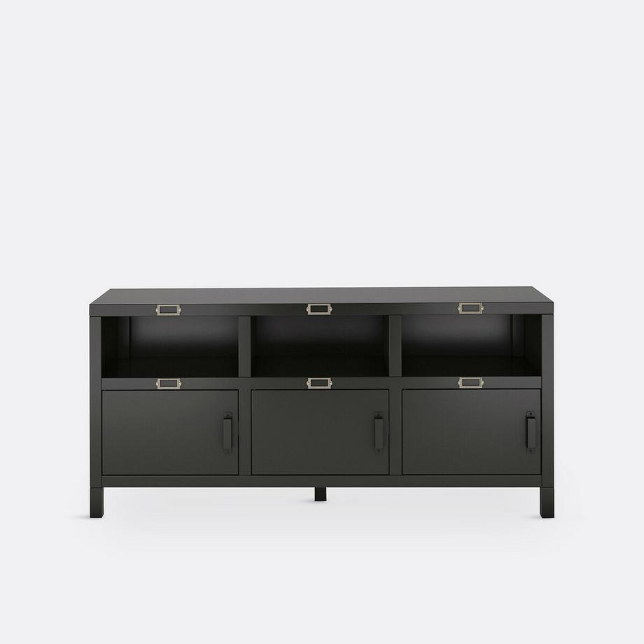 La Redoute Intérieurs  Buffet 3 portes acier Hiba 