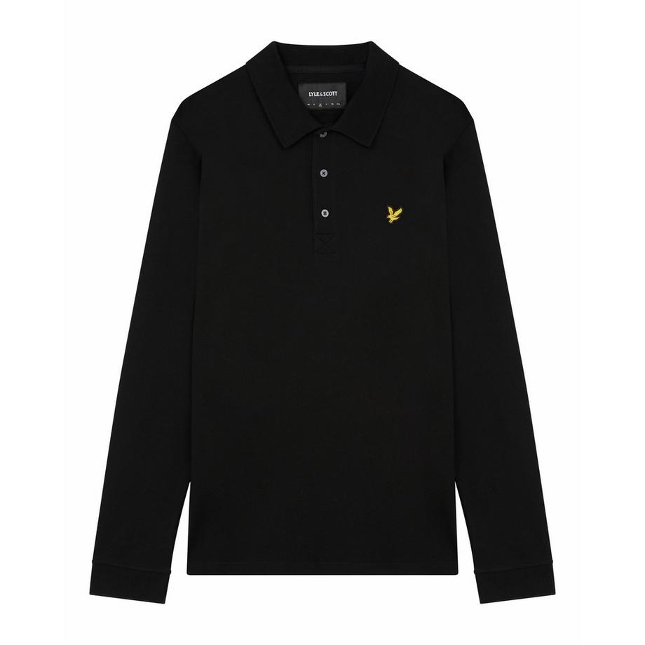 langärmeliges polo-shirt