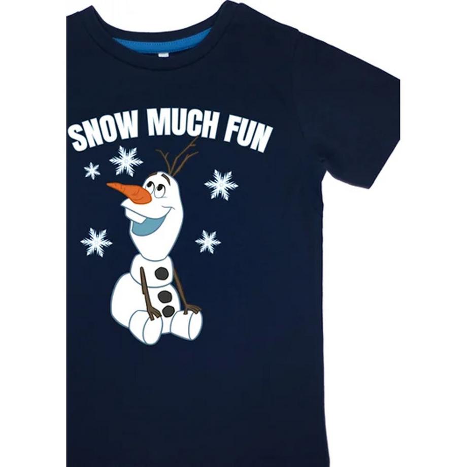 FROZEN  Ensemble De Pyjama Long Manches Courtes Snow Much Fun 