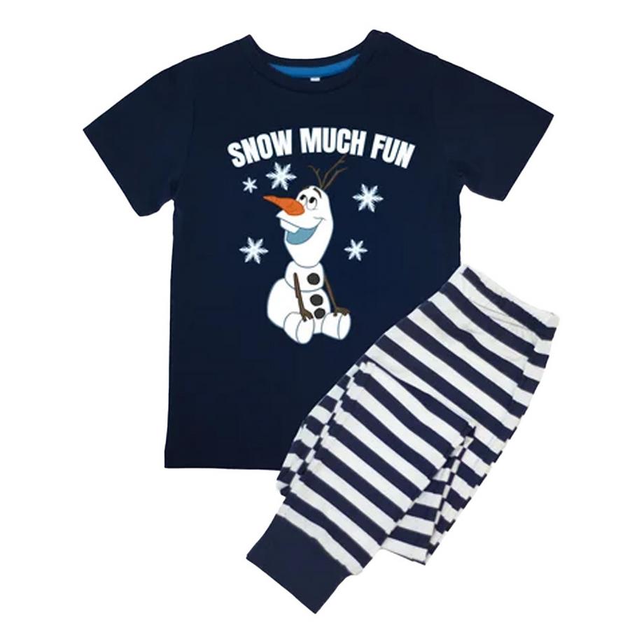 FROZEN  Ensemble De Pyjama Long Manches Courtes Snow Much Fun 