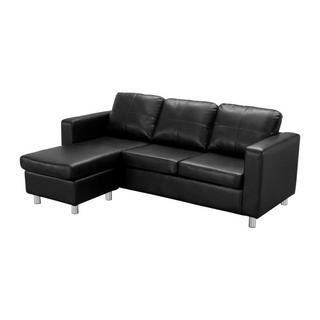 Vente-unique Ecksofa Kunstleder ACKLEY  