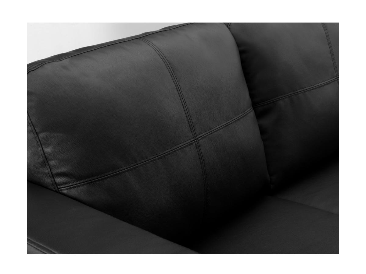 Vente-unique Ecksofa Kunstleder ACKLEY  