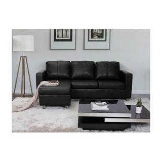 Vente-unique Ecksofa Kunstleder ACKLEY  