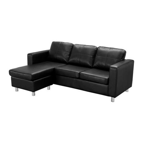 Vente-unique Ecksofa Kunstleder ACKLEY  