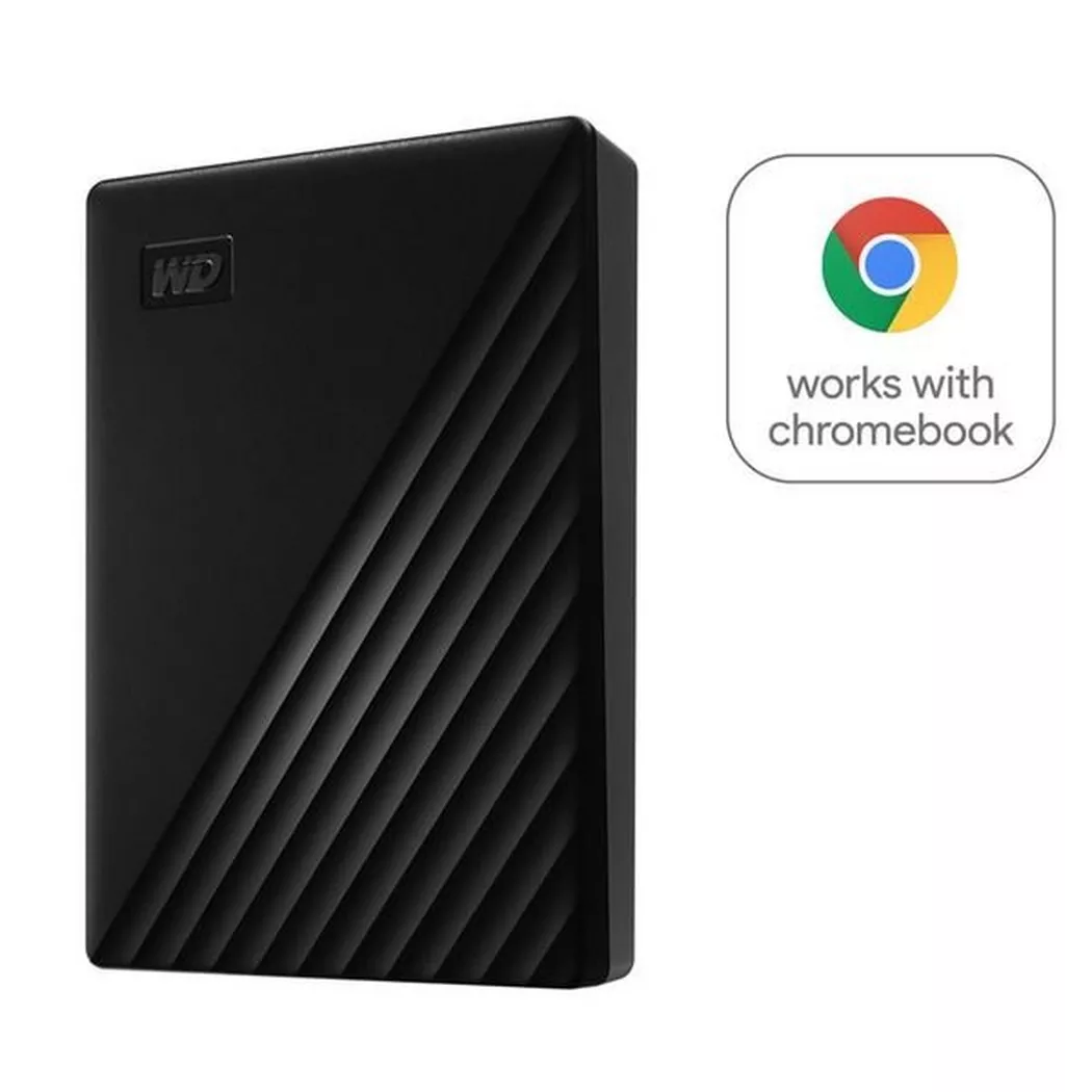 Western Digital -  My Passport Externe Festplatte 4000 GB, Schwarz, 4 TB