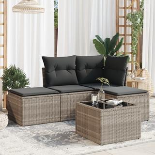 VidaXL Garten sofagarnitur poly-rattan  