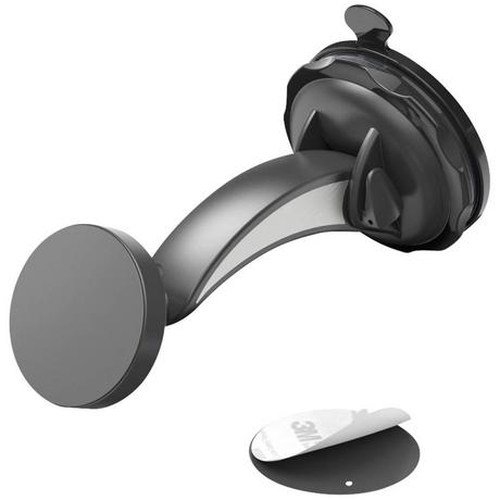 hama  Aimant pour support de téléphone portable automatique avec ventouse, pivotant à 360°, universel 