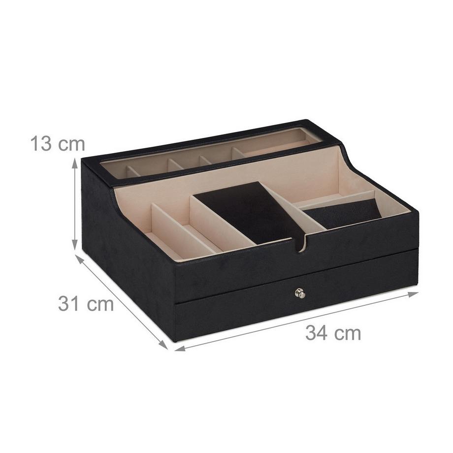 B2X  Schmuckschatulle in Lederoptik 