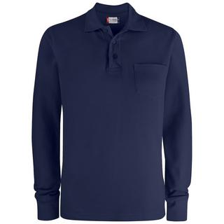 Clique Langärmliges Poloshirt  