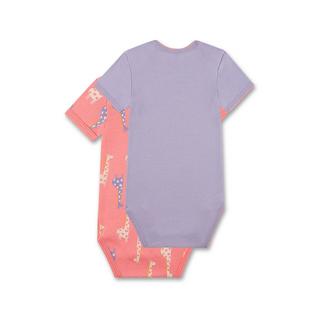 Sanetta  Mädchen Body 2er Pack kurzarm Giraffe 