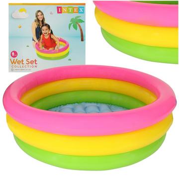 BESTWAY 57107 Piscina da giardino arcobaleno per bambini
