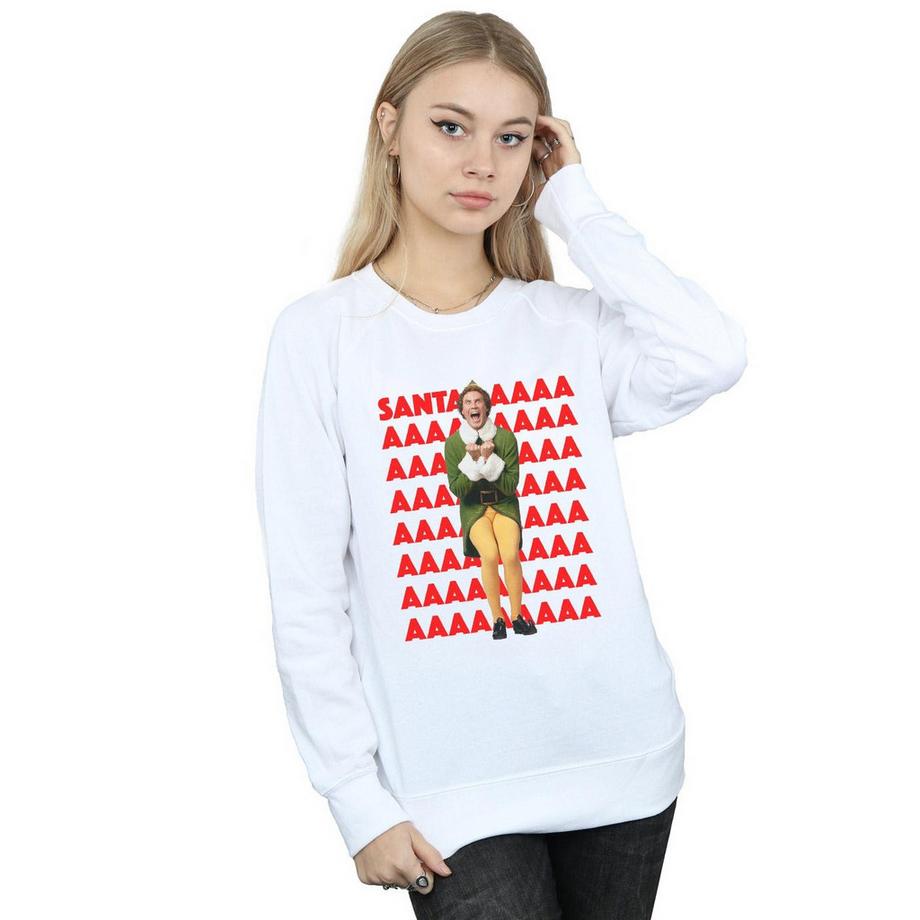 Elf Santa AAAA Sweatshirt Col Rond  
