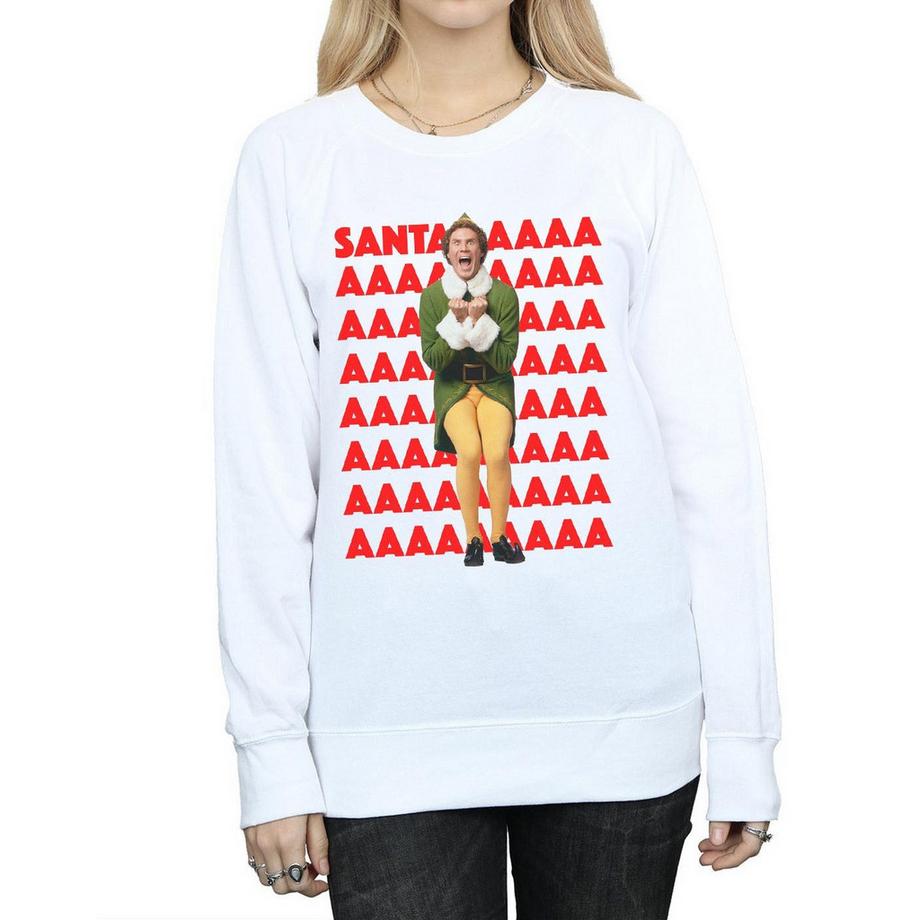 Elf Santa AAAA Sweatshirt Col Rond  