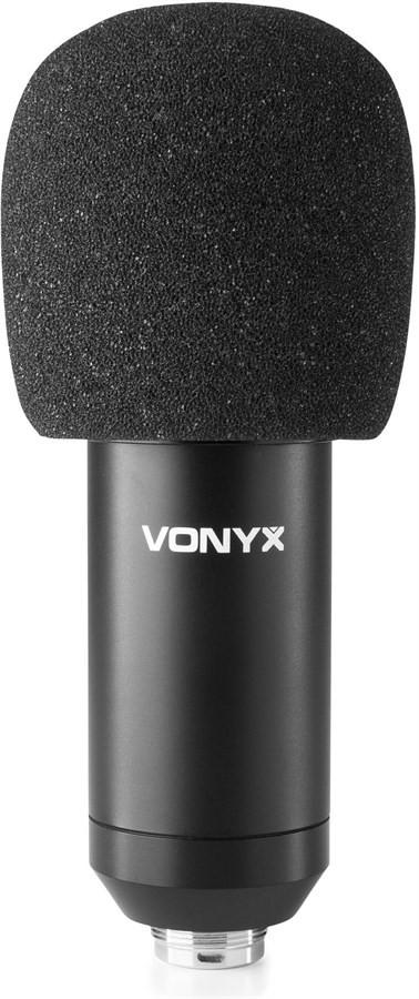 Vonyx  CMTS300 USB-Mikrofon, Tischstativ, Popfilter 