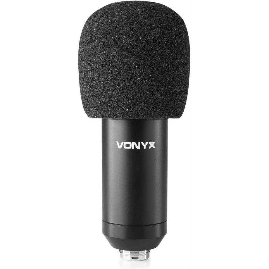 Vonyx  CMTS300 USB-Mikrofon, Tischstativ, Popfilter 