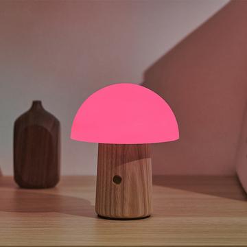 Gingko Design Dekoleuchte Mushroom aus Buche
