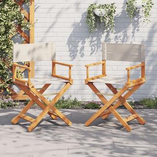 VidaXL Chaise de jardin pliante bois d'acacia  