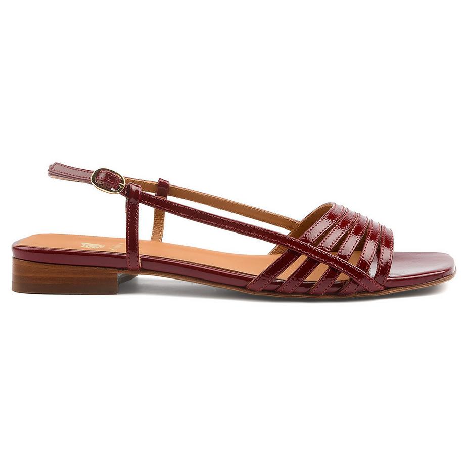 bobbies Diana Riemchen Sandalen flach  