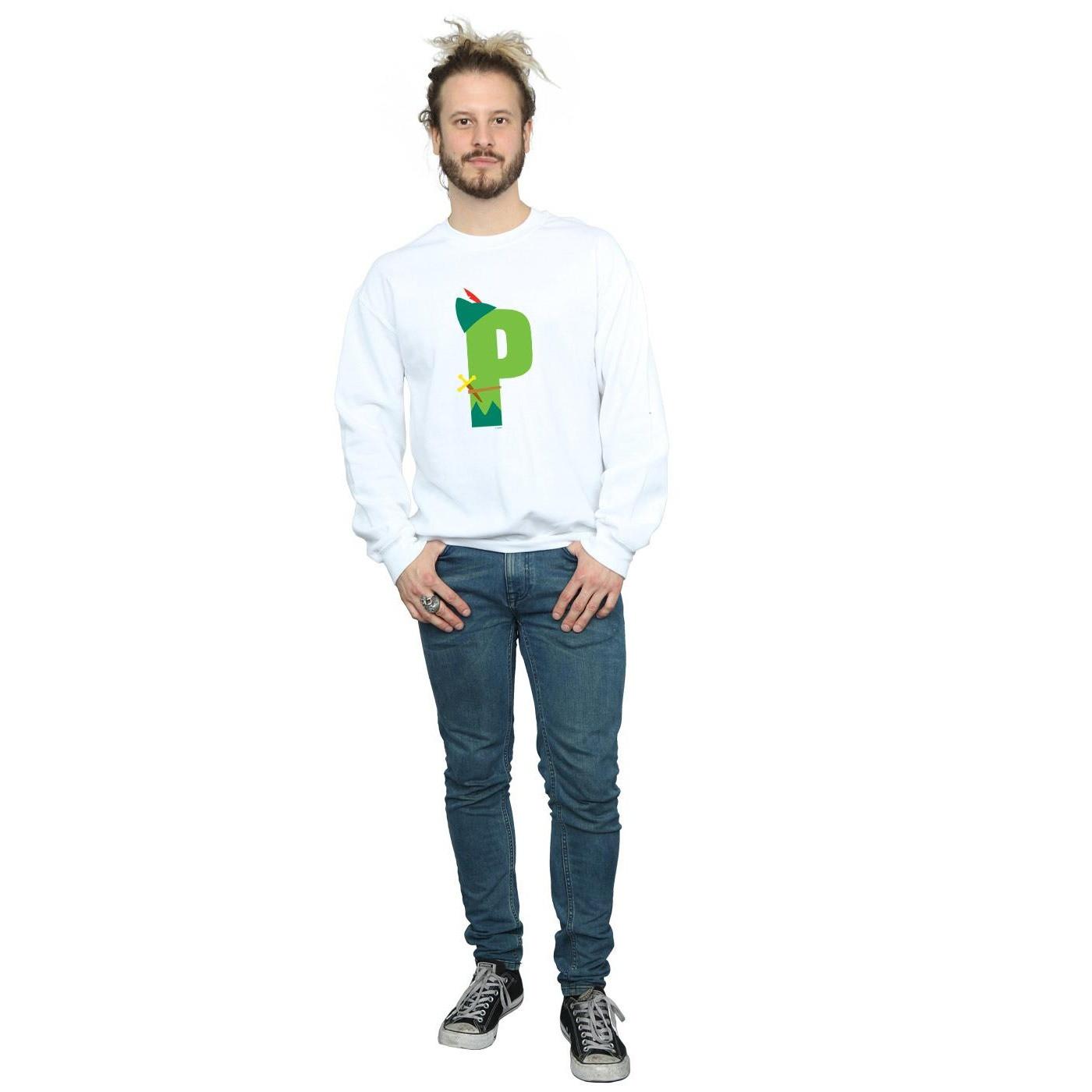 Disney  Alphabet P Is For Peter Pan Sweatshirt 