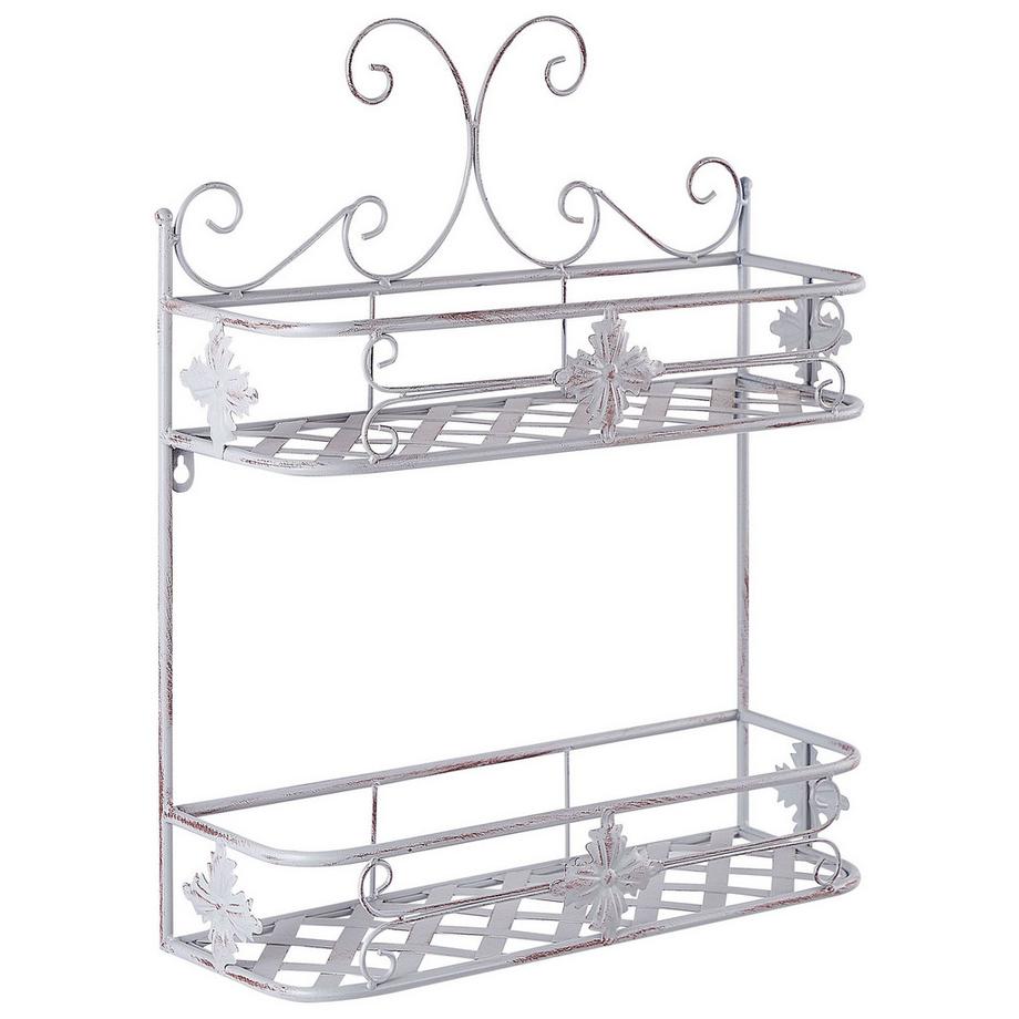 Beliani Wandregal aus Eisen Retro MARAYES  