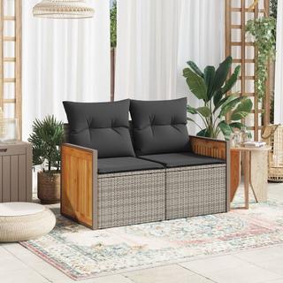 VidaXL Gartensofa poly-rattan  