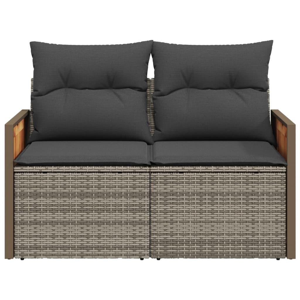 VidaXL Gartensofa poly-rattan  