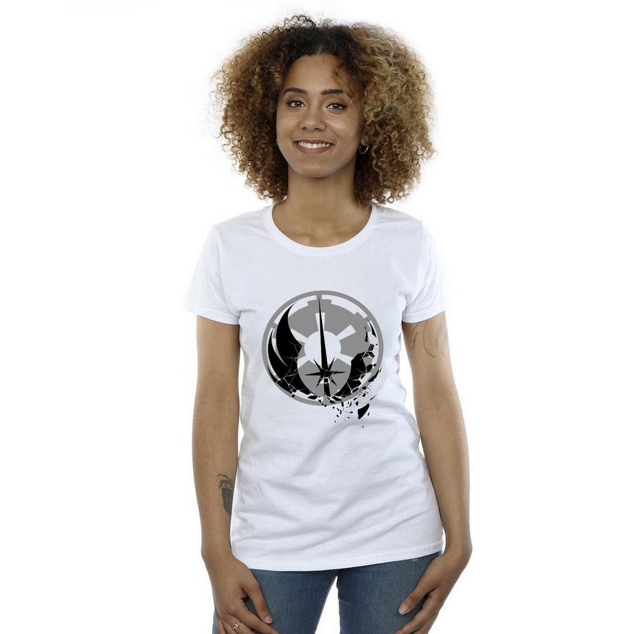 STAR WARS Star Wars T-Shirt Imprimé Coupe Regular  
